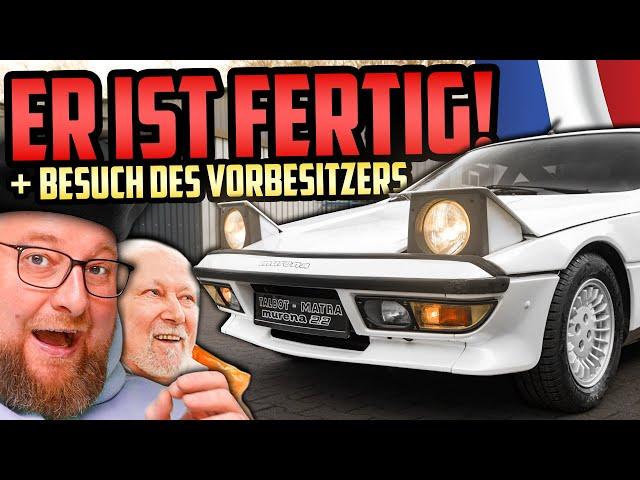 Der VORBESITZER ist SPRACHLOS! - Matra Murena 2.2L - Ein EXOT zurück auf der STRASSE!