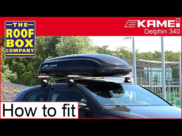 KAMEI roof box Delphin 340 - How to fitting guide