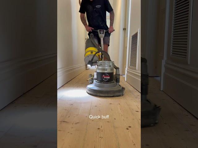 Restoring a 100 year old floor..