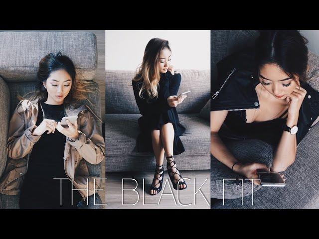 THE BLACK FIT LOOKBOOK || Thuvan Pham