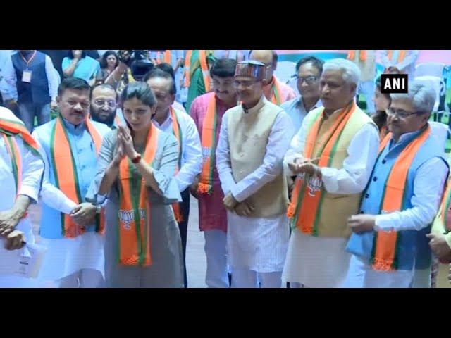 Haryanvi singer-dancer Sapna Chaudhary joins BJP at membership drive program