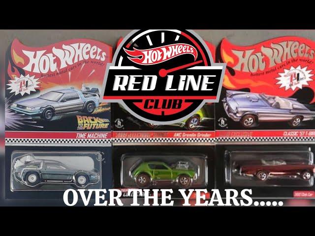 A Look At Some Hotwheels Redline Club Cars Over The Years!