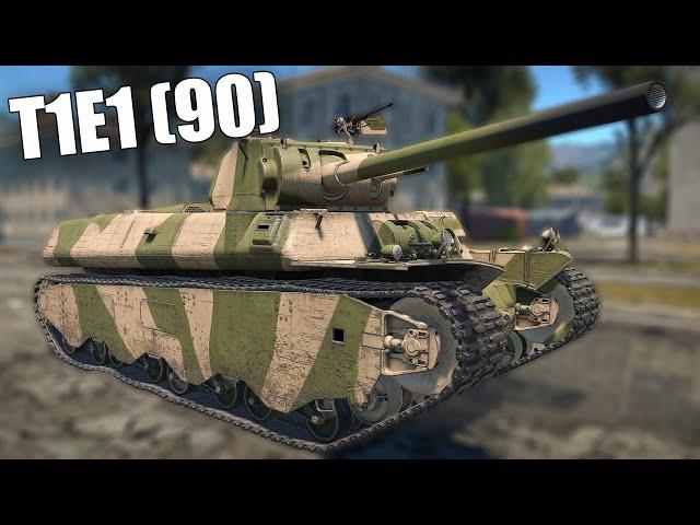 БЫСТРЫЙ ОБЗОР T1E1 (90) #warthunder #вартандер #танки