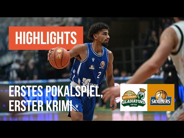 Pokal Highlights: VET-CONCEPT Gladiators Trier - Frankfurt Skylines (Saison 2024/25)