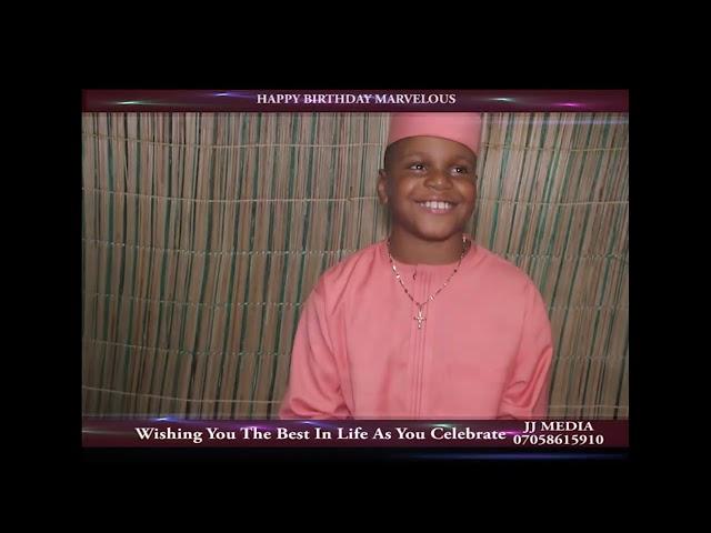 MARVELOUS BIRTHDAY