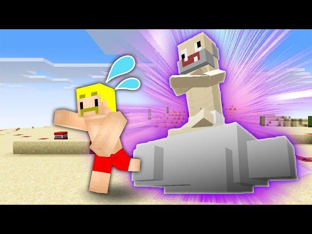 【マイクラ】貧乏神がとりつく世界でサバイバル