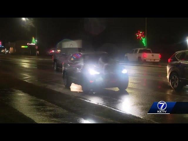 Road conditions: Omaha drivers brave cold temperatures and slick roads