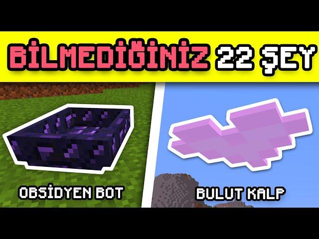 Sizi Şaşırtacak 22 Bilgi (Minecraft)