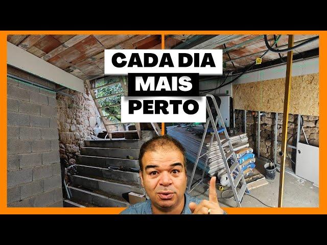 Cada dia mais perto de Mudar para Casa Nova #obrasdoclau