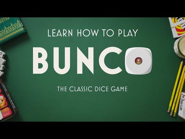 BUNCO - A Dice Game For All - Let's Play!