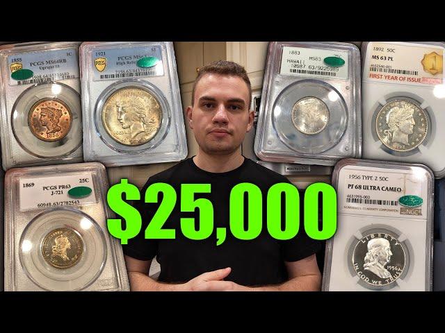 A Coin Dealer SOLD US HIS Coin Collection! ($25,000+)