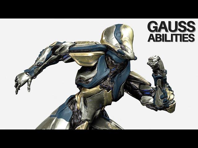 Warframe - Gauss Abilities - Visuals & Sounds