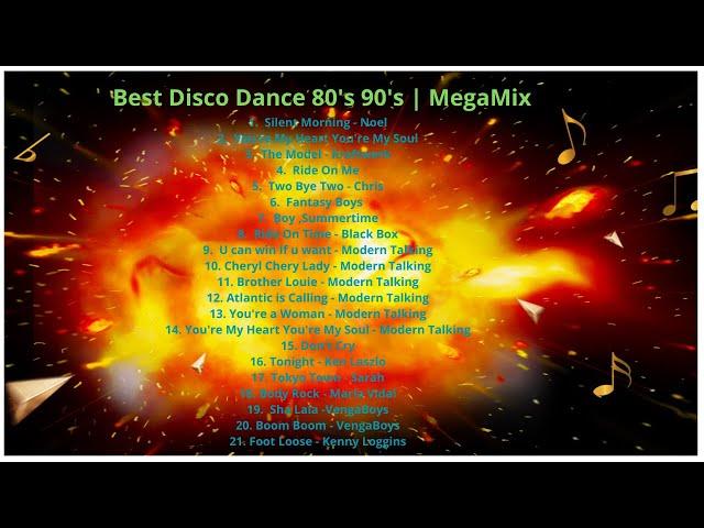 Best Disco Dance 80's 90's | MegaMix