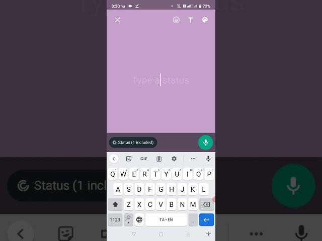 new update Whatsapp voice status