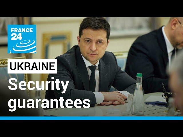 Ukraine demands 'immediate' security guarantees from Russia and the West • FRANCE 24 English
