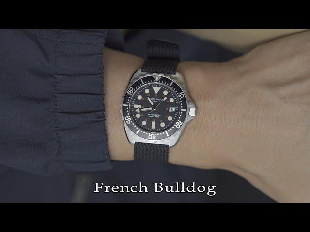 The revival of the French military dive watch, JB300.