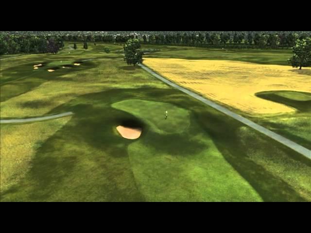 6th Hole overview of the Montgomerie Course with Shane O' Donoghue