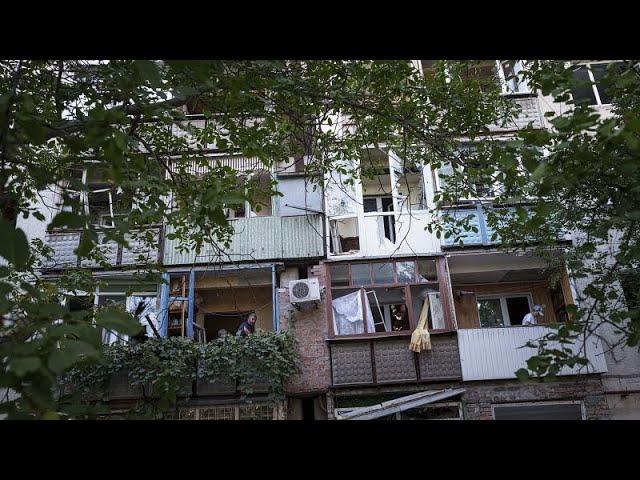 Pokrovsk and Kostyantynivka residents clean up after repeated Russian shelling