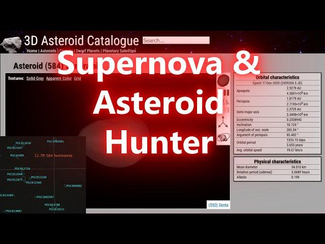 Supernova and Asteroid Hunter:  Script to Search for Anomalies in your AstroImages