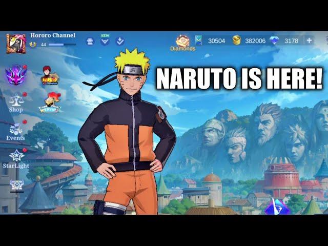 OMG! NARUTO CAME TO MY HOME SCREEN! | NARUTO COLLAB IS COMING!