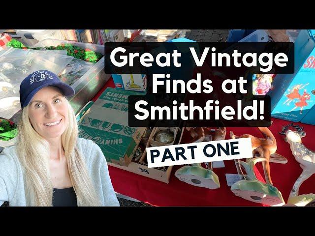 Hidden Vintage Treasures: Shopping the Smithfield Antiques Market: Part One!