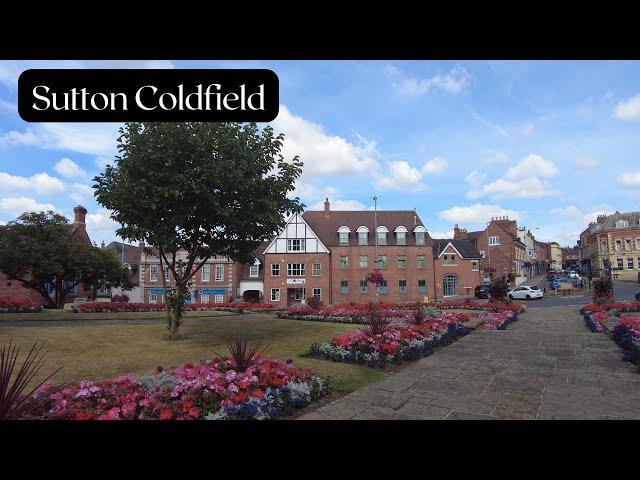 SUTTON COLDFIELD VIRTUAL WALK 2022 | SUTTON COLDFIELD | TOWN AND CITY WALKS 2022