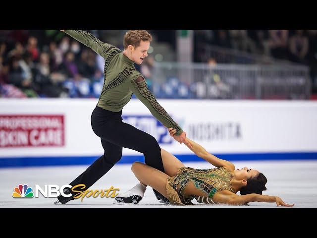 Scorching "snake charmer" free dance captures U.S. championship for Chock and Bates | NBC Sports