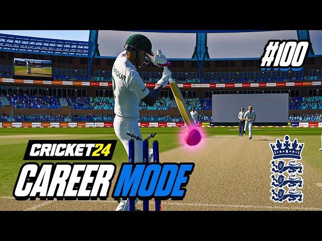 CRICKET 24 | CAREER MODE #100 | FIRST DAY-NIGHT TEST!