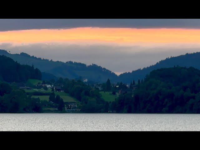 Breathtaking Sunset Over Lucerne, Switzerland 2024! 