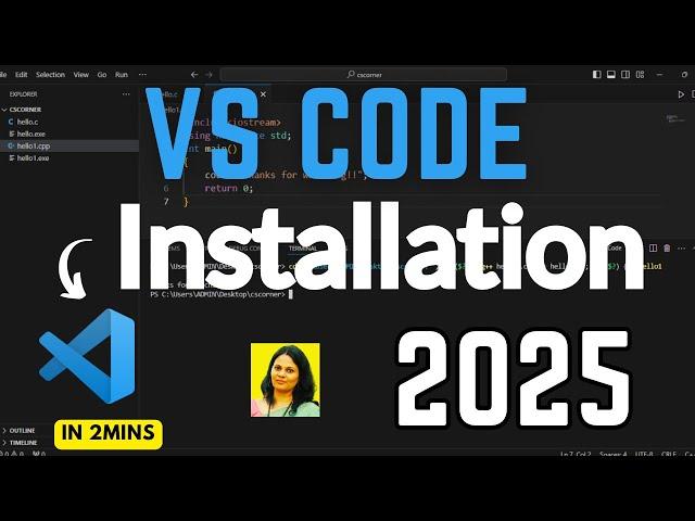 How Install Visual Studio Code [VS Code] on Windows 11 [2025] | VS Code Installation