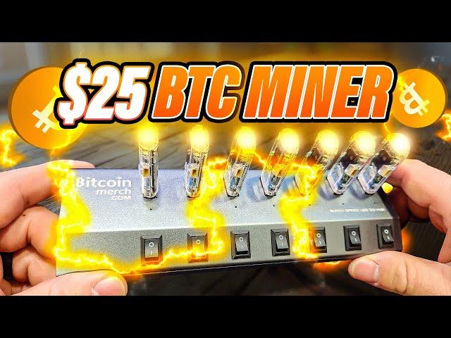 $25 Mini Home Bitcoin Miner for Anyone!