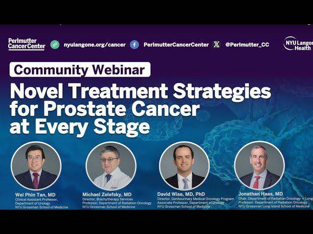 Novel Treatments Strategies for Prostate Cancer