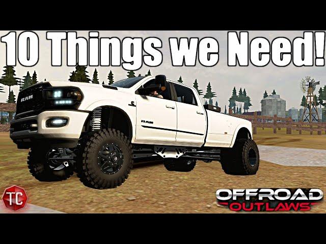 10 Things the NEW Offroad Outlaws UPDATE NEEDS!