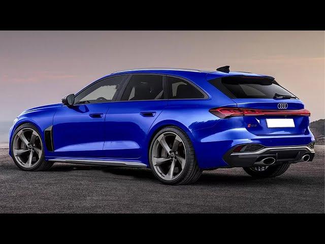 2025-2026 Audi RS5 Avant (RS4 Avant) - First Look