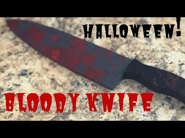 Bloody Halloween Knives! | DIY Woodworking project!