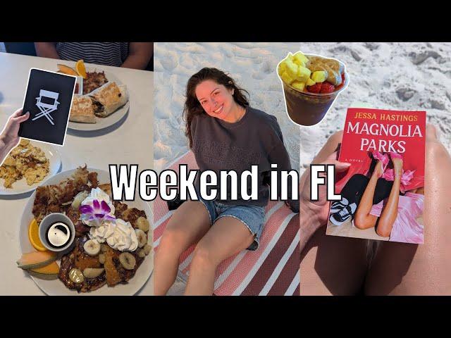 Florida Weekend | Vegan Breakfast, Book Reviews, Grayton Beach, Watching the Sunset