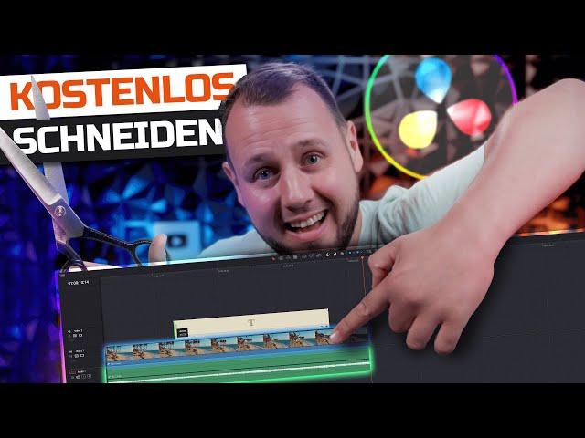 VIDEOS SCHNEIDEN für ANFÄNGER mit DaVinci Resolve (KOSTENLOS)