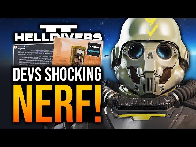 Helldivers 2 - Devs Drop Hotfix Patch, Nerf & Buffs!