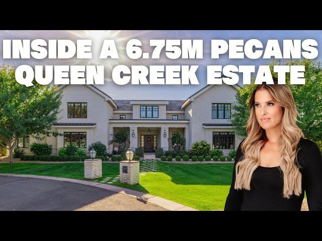 Inside a 6.75M Pecans Queen Creek Estate