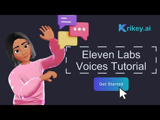 How to add Voice AI for Explainer Videos | Krikey AI Animation x Eleven Labs