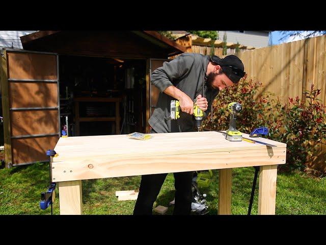 How To Build a Simple Cheap Work Bench