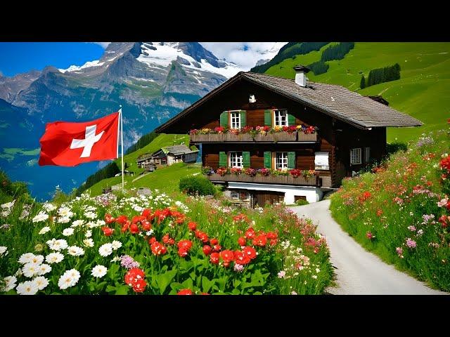 GRINDELWALD SWITZERLANDMost Beautiful Swiss Village || SWISS Valley Grindelwald