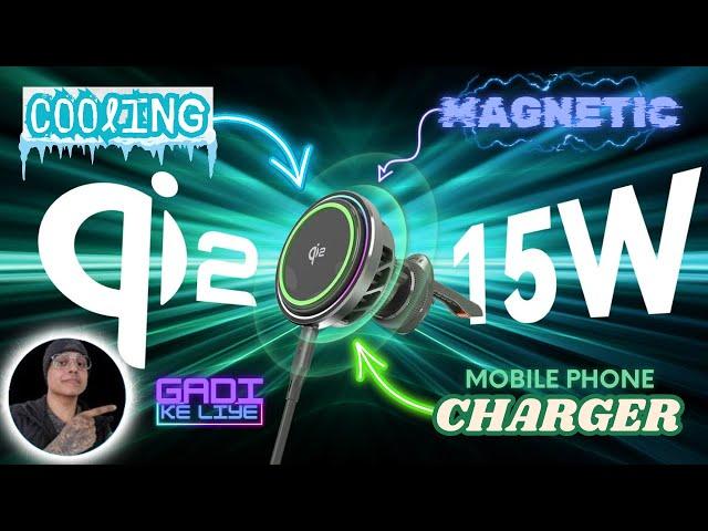 Qi2 Magnetic Charger WITH COOLER !!! | MINIX MCC01 | Review Video HarryWT Hindi