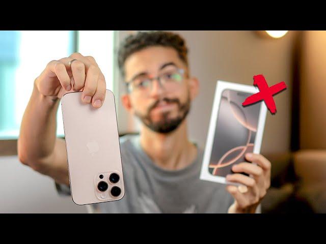 الايفون 16 برو ماكس وصل بــس ! متشتريهوش - Do NOT Buy iPhone 16 Pro Max / 16 Pro