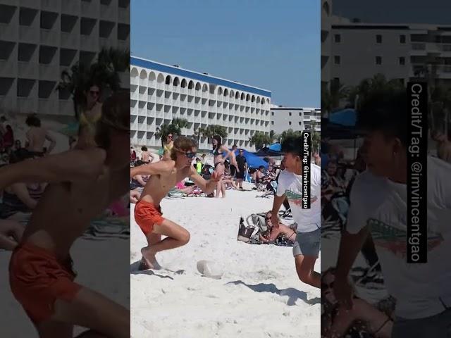 Vincent Gao Brawls Over A Dude's Girlfriend On The Beach