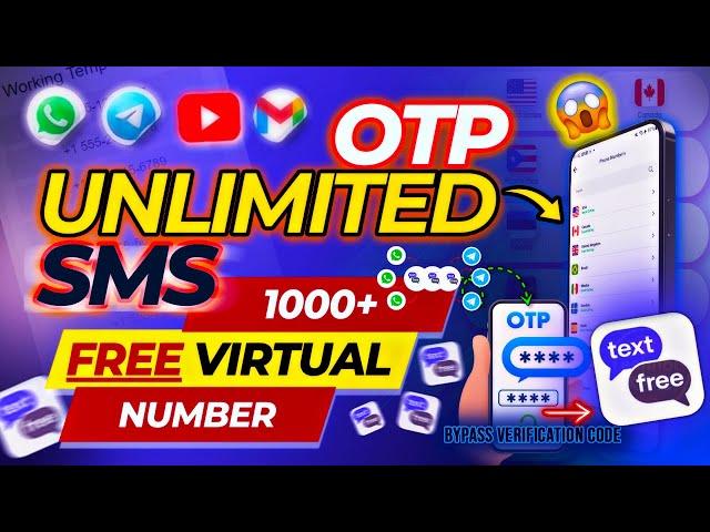 Create Telegram, WhatsApp On USA/UK/ Numbers 2025 | OTP/SMS Verification