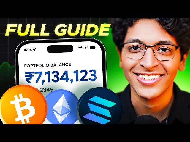 How To Invest in Crypto 2024 - Full Guide to Buying Bitcoin & More | Ishan Sharma