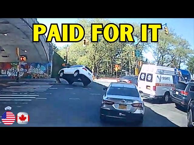 North American Car Crash Compilation - 733