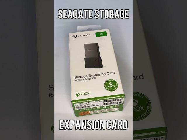 How to install the Seagate Expansion Card in under 20 seconds!  #shorts