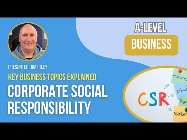 Corporate Social Responsibility (CSR)